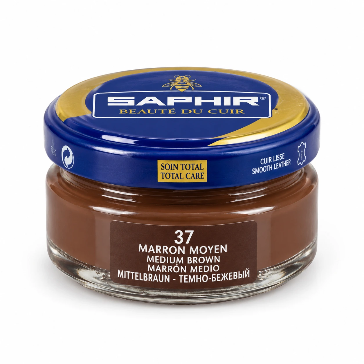 Crème Saphir marron moyen